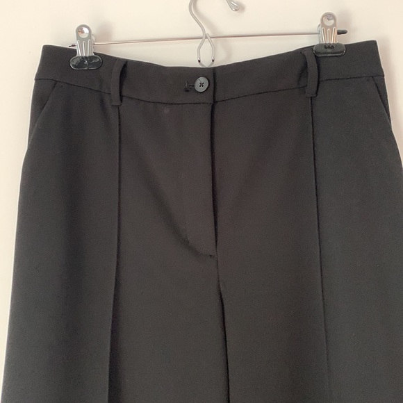 REITMANS black wide leg pants. Light weight, pockets-14 - Picture 4 of 9